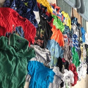 Boys shirt bundle 37 SHIRTS!!!